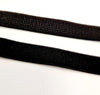 10mm - 11mm Wide Plush Back Elastic - Lingerie Underwear Bra Strap - Black - White - Navy
