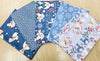 Fat Quarter Bundle - Lewis & Irene - Peace & Joy - Angels Blue