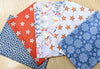Fat Quarter Bundle - Lewis & Irene - Peace & Joy - Angels Stars & Snowflakes
