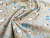 FABRIC REMNANT - Buttons & Bobbins Sewing Haberdashery Fabric - 2m Length