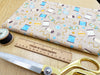 FABRIC REMNANT - Buttons & Bobbins Sewing Haberdashery Fabric - 2m Length