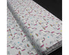 Cotton Fabric - Rainbow Unicorns on Silver Grey - Craft Fabric Material Metre