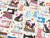 100% Cotton - Purrfect Stitches - Cute Cats & Sewing Machines - Nutex Fabric
