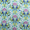 100% Cotton - Kingfisher Birds on Blue - Nutex Fabric