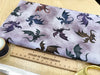 100% Cotton - Fire & Fury Dragons Grey - Nutex Fabric