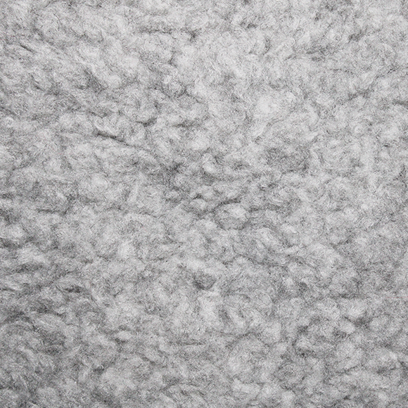 Super Soft Warm Sherpa Fleece - Silver Grey