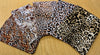 Fat Quarter Bundle - Animal Print - Leopard - Cheetah - Snake