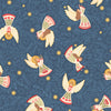 Fat Quarter Bundle - Lewis & Irene - Peace & Joy - Angels Blue