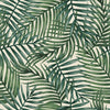 Outdoor Garden Fabric - Leaf Print on Natural Cream - Digitally Printed PU Coated UV Resistant Water Repellent Material