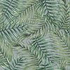 Outdoor Garden Fabric - Leaf Print on Dove Grey Background - Digitally Printed PU Coated UV Resistant Water Repellent Material