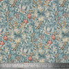 Outdoor Garden Fabric William Morris Golden Lily Cornflower Blue Cushion Fabric