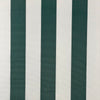 Outdoor Garden Fabric - Whitesands - Bottle Green Stripe Water Repellent Fabric