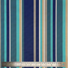 Outdoor Garden Fabric - Whitley Bay - Navy Blue Stripe Water Repellent Fabric