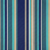 Outdoor Garden Fabric - Whitley Bay - Navy Blue Stripe Water Repellent Fabric