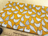 Cotton Fabric - Chicken Hens Bird Print on Ochre Yellow - Craft Fabric Material