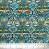 William Morris - Percale Cotton - Dressmaking Fabric - Peacock & Dragon