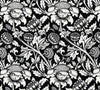 William Morris - Percale Cotton - Dressmaking Fabric - White Flowers