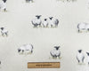Upholstery Fabric - 'Sheepy' Natural Sheep Print - Cushion Curtain Craft Fabric