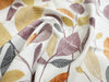 FABRIC REMNANT - Autumn Leaf Print Cotton Canvas Fabric - 0.5m Length