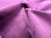 UPHOLSTERY FABRIC REMNANT - Dark Purple Luxury Heavy Velvet Fabric - 1m Length