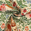 Tapestry Fabric - William Morris Natural Strawberry Thief - Luxury Upholstery Fabric