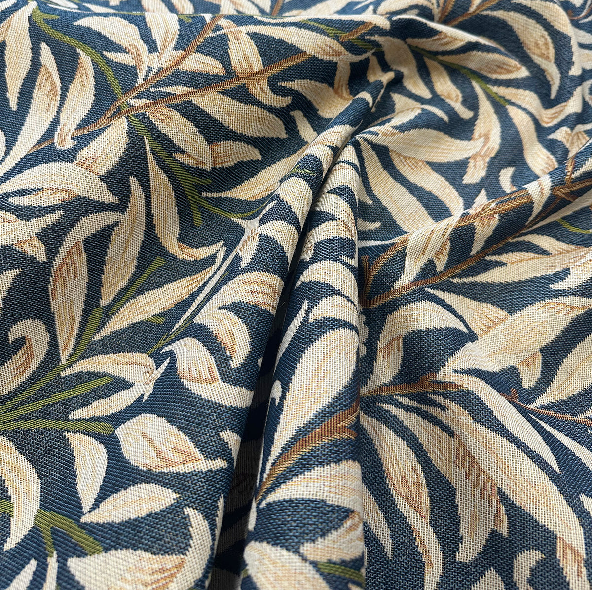 Tote Bag Luxury Tapestry Fabric Blue William Morris Design main image 1