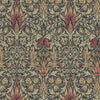 William Morris Fabric - Snakeshead Mocha Brown - Furnishing Curtain Cushion Fabric