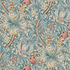 William Morris Fabric - Golden Lily Tourmaline - Furnishing Curtain Cushion Fabric