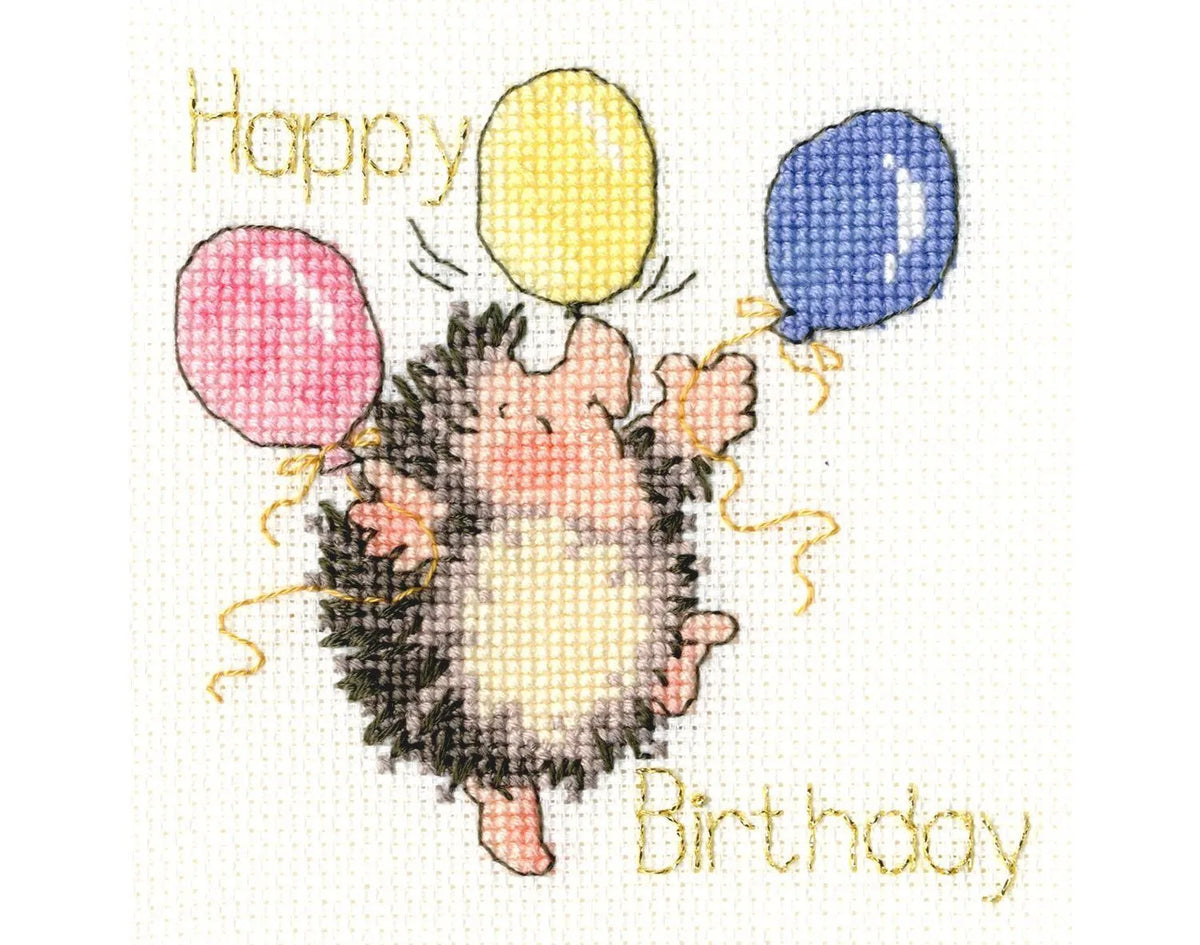 Bothy Threads Cross Stitch Kit - Christmas Card, Christmas Wishes | UK