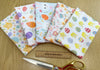 Easter Fabric Fat Quarter Bundle - Bunny Chick Egg Floral Bunting Craft Fabric