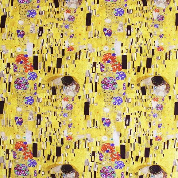 Cotton Fabric - The Kiss - Little Johnny's Digital Print Fabric