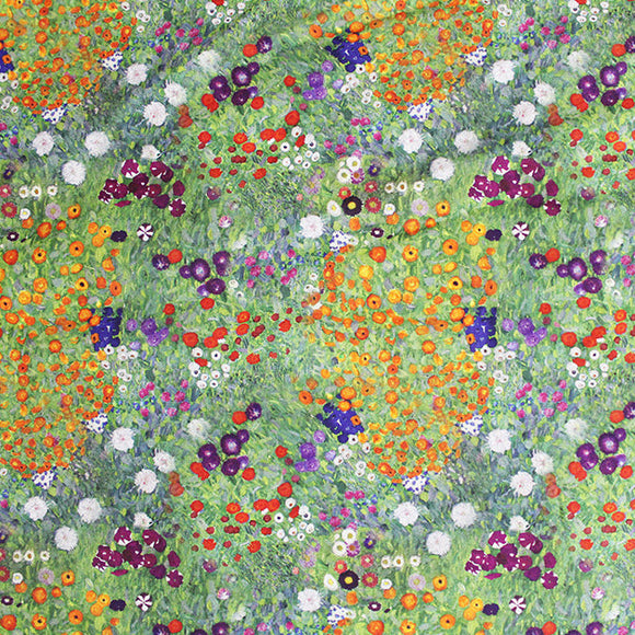 Cotton Fabric - Flower Garden - Little Johnny's Digital Print Fabric