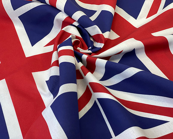 100% Cotton - Queens Jubilee Union Flag - Jack  - 60