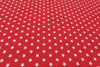 Craft Cotton Fabrics - White Stars on Red