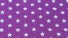 Craft Cotton Fabrics ~ White Stars on Purple ~ 57" - 145 cm 100% Cotton Prints