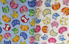 Childrens Fabrics ~ Kitty Cat Print ~ Sky Blue ~ 100% Cotton Poplin Prints
