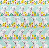 Novelty Easter Fabric - 100% Cotton Prints - Lambs, Bunnies, Daffodils & Checks