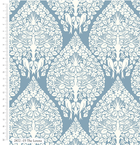Cotton Fabric - Voysey Birds in Nature Collection - The Lerena