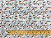 Childrens Fabric ~ Hello Kitty Rainbows Print ~100% Craft Cotton