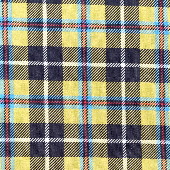 Premium Cotton Fabric - Cornish Tartan - Little Johnny's Digital Print Fabric
