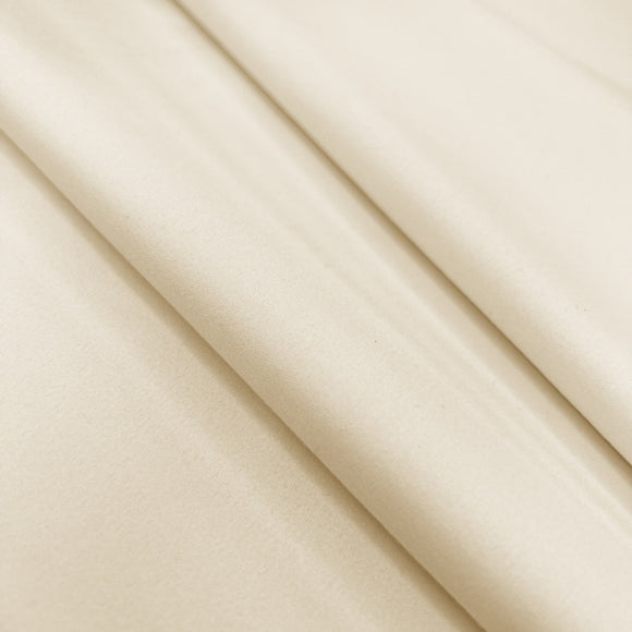 Curtain Lining Fabric - 3 Pass Luxury Thermal Blackout Lining - Ivory 54