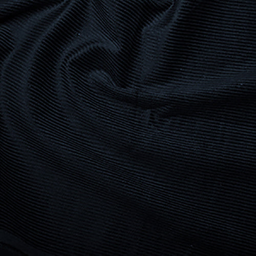 100% Cotton -  Cotton 8 Wale Corduroy -  Fabric Material - Navy