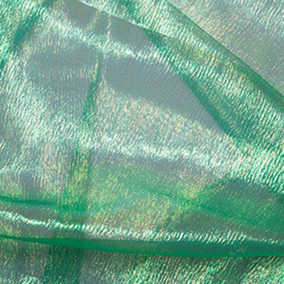 Organza Fabric - Emerald Green