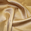 Bridal Fabric - Antique Gold Shantung Satin Fabric by The Metre 100% Polyester 147cm - 58" Wide