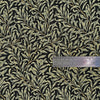 William Morris Fabric - Willow Bough - Ebony Black - Cotton Fabric