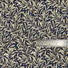 William Morris Fabric - Willow Bough - Navy Blue - Cotton Fabric