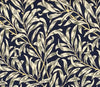 William Morris Fabric - Willow Bough - Navy Blue - Cotton Fabric