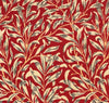 William Morris Fabric - Willow Bough - Crimson Red - Cotton Fabric