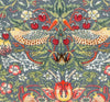 William Morris - Strawberry Thief - Grey - Cotton Fabric