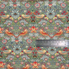 William Morris - Strawberry Thief - Grey - Cotton Fabric